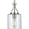 Progress Lighting Lassiter Collection Brushed Nickel One-Light Mini-Pendant P500208-009 - alternate 1